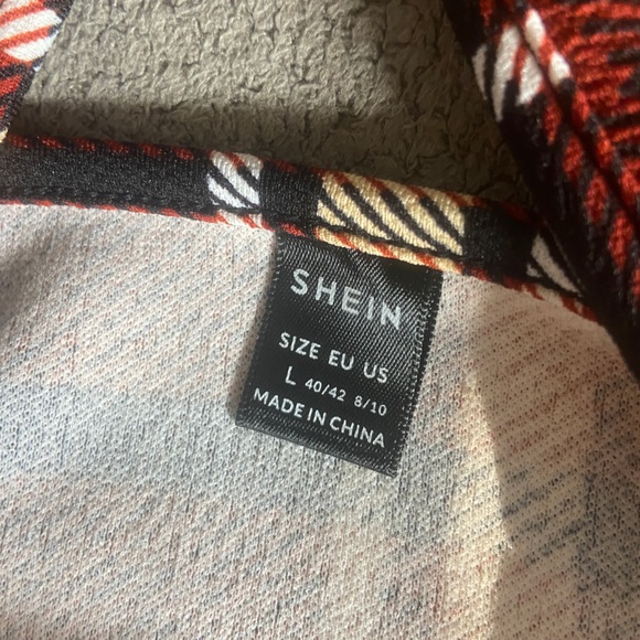 SHEIN Plaid Bodycon Dress - Picture 4 of 4